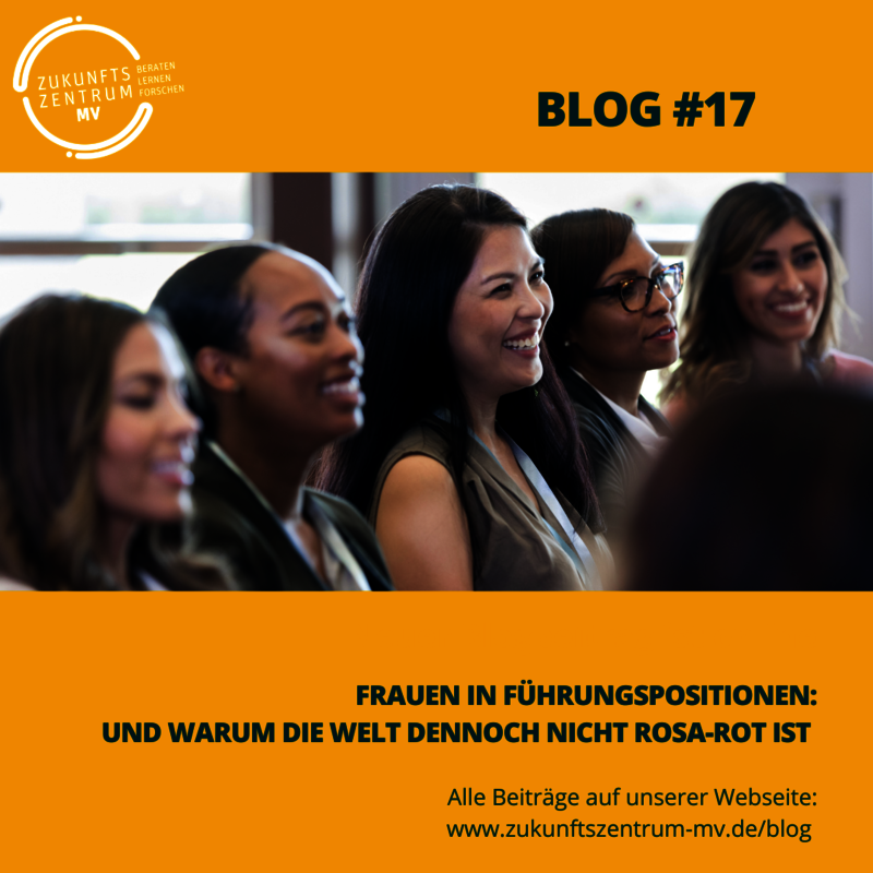 Blog #17 Frauen in Führungspositionen: Und warum die Welt dennoch nicht rosa-rot ist